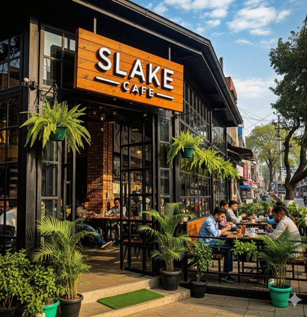 slake cafe in dehradun